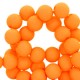 Acrylic beads 4mm Matt Orange peel
